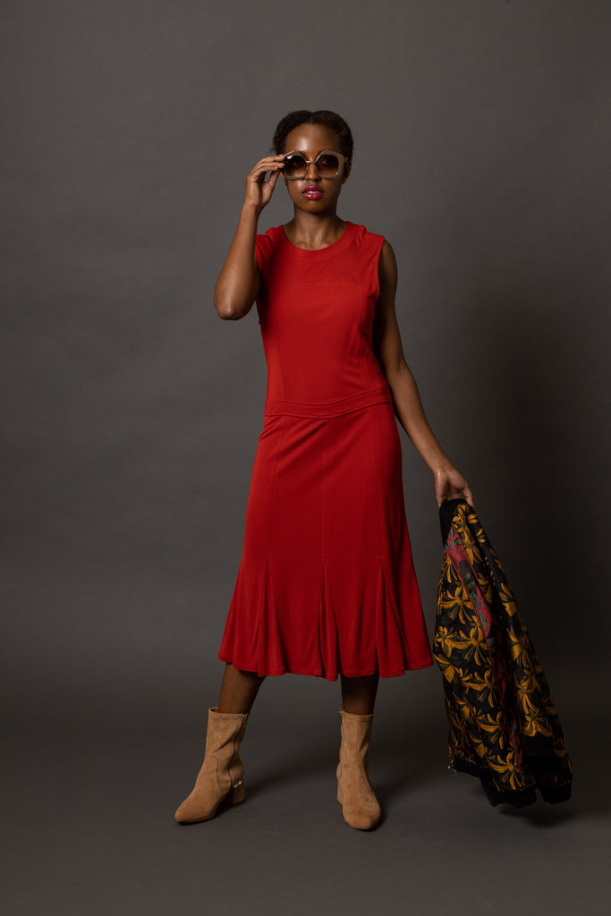 Tory burch red store dress